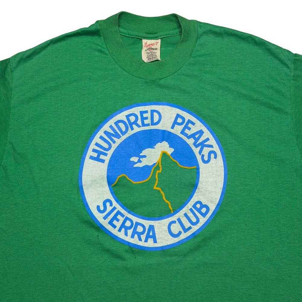 Vintage 90s Hundred Peaks - Sierra Club shirt